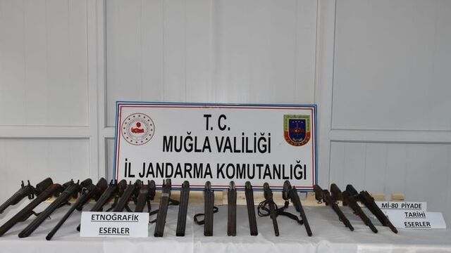 Muğla'da tarihi eser operasyonu