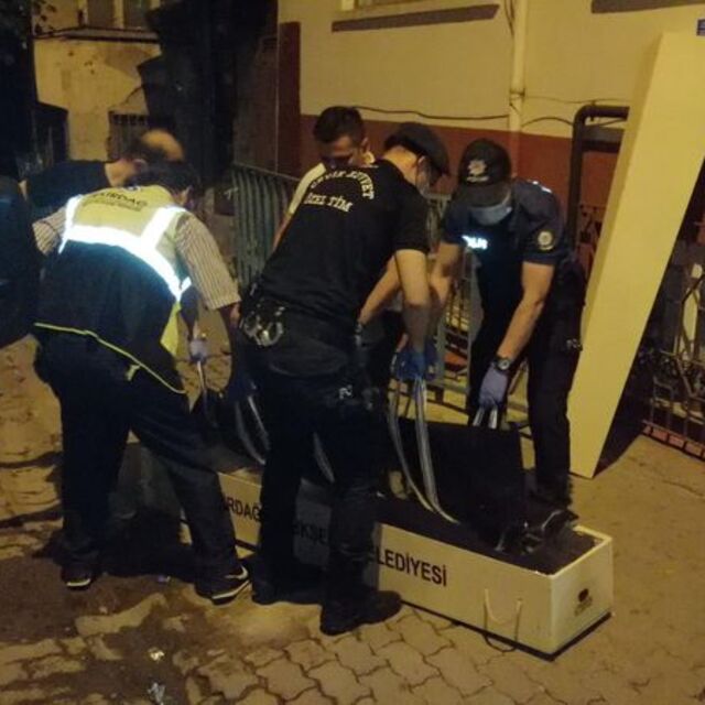 Tekirdağ'da cinnet! 1 ölü, 1'i polis 3 yaralı
