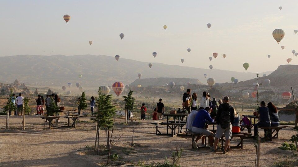 Bayram tatilinde turist akınına uğradı!