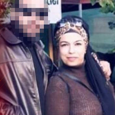 Çocuklarının gözleri önünde öldürüldü