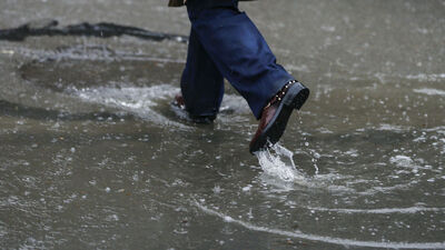 Başkent'te şiddetli yağış