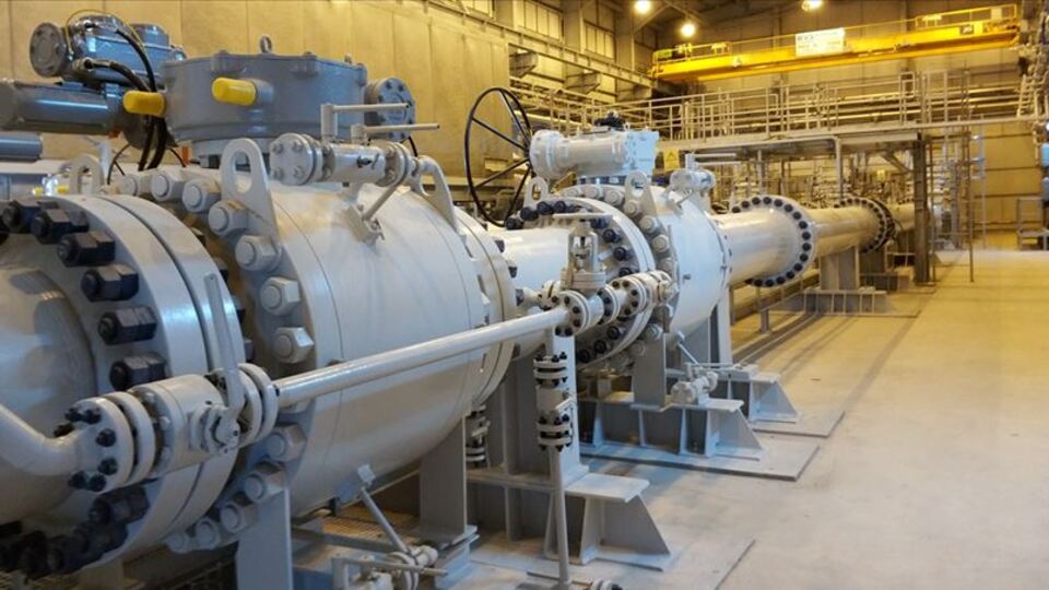 TANAP'tan bir yılda 1,8 milyar metreküp gaz geldi