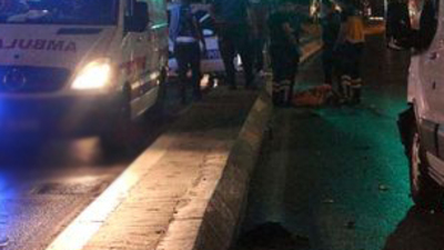 Beyoğlu'nda minibüsün çarptığı yaya öldü