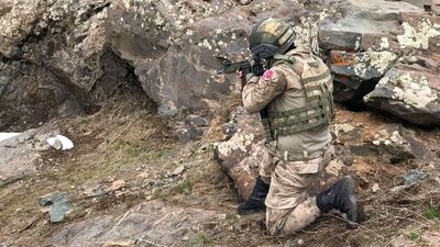 Tendürek'te 4 terörist öldürüldü