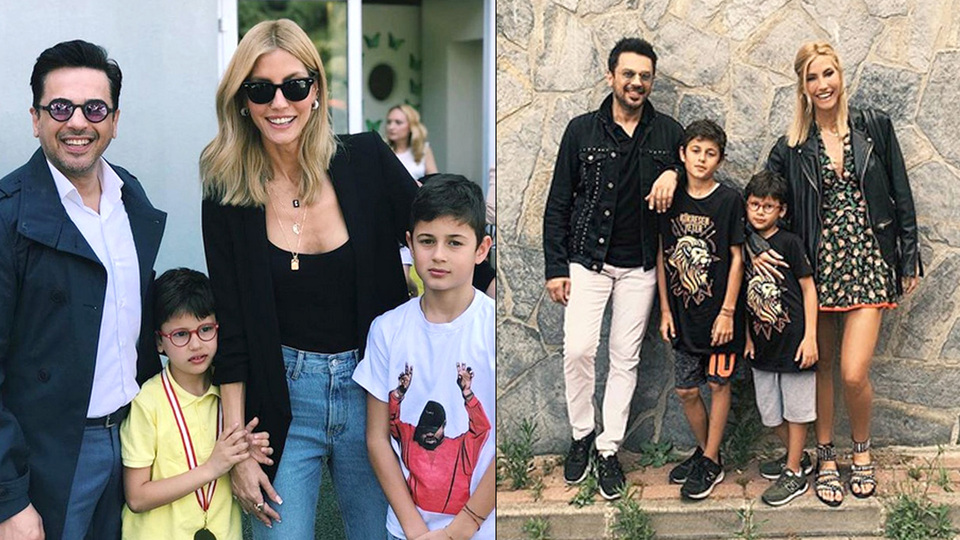 Eski eşler yeniden bir arada