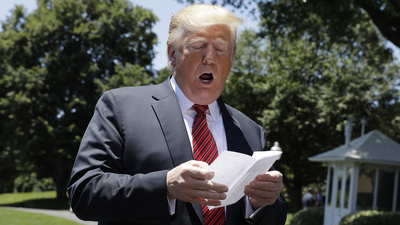 Trump, yanlışlıkla anlaşmayı ifşa etti!