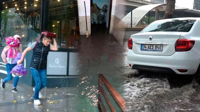 Meteoroloji uyarmıştı! Türkiye sağanak yağmura teslim