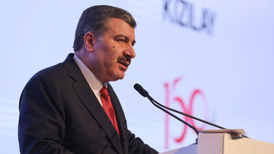 Bakan Koca: Kan ihtiyacı olan her hastamıza Kızılay'ın eli uzanmaktadır