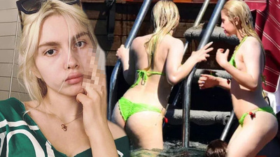 Aleyna'nın o hareketine tepki yağdı!