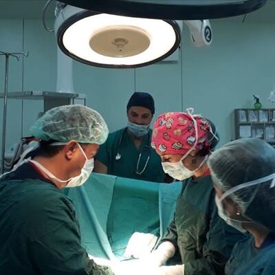 Bağırsağının bir kısmı göğüs kafesinden çıktı!