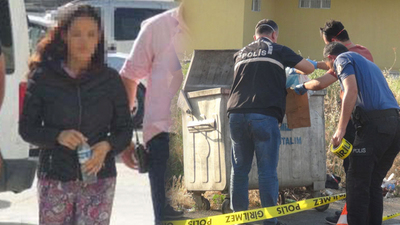 Çöpe atılan bebeğin annesi bulundu