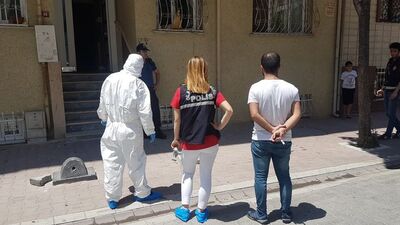 Esenyurt'ta vahşi cinayet! Kızına 'Odaya girme annen hasta' demiş