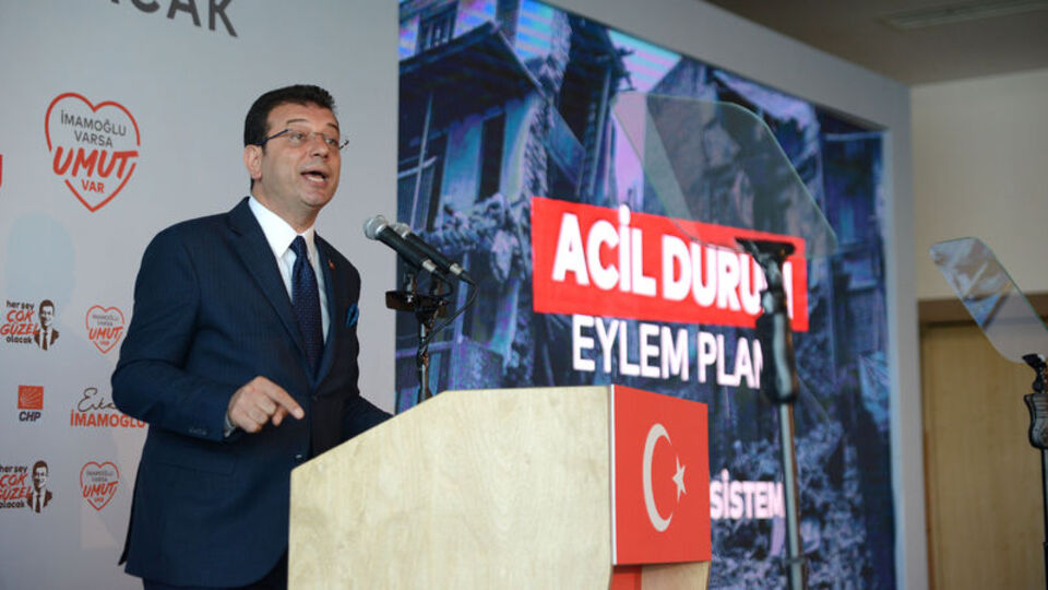 İmamoğlu'ndan 'İstanbul depremi' hatırlatması