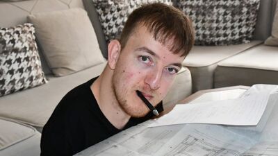 O artık inşaat mühendisi!