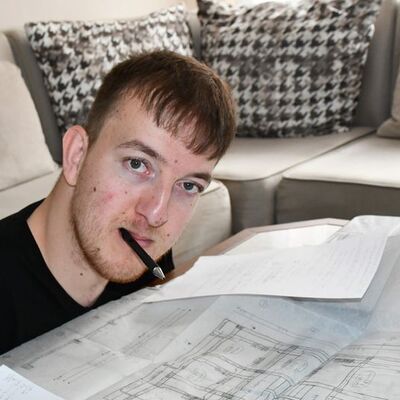 O artık inşaat mühendisi!