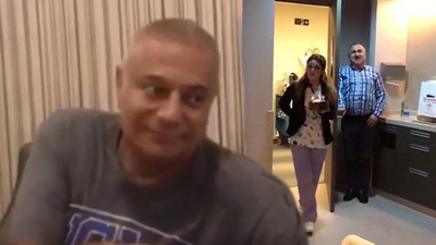 Mali'nin hastane odasında doğum günü kutlaması