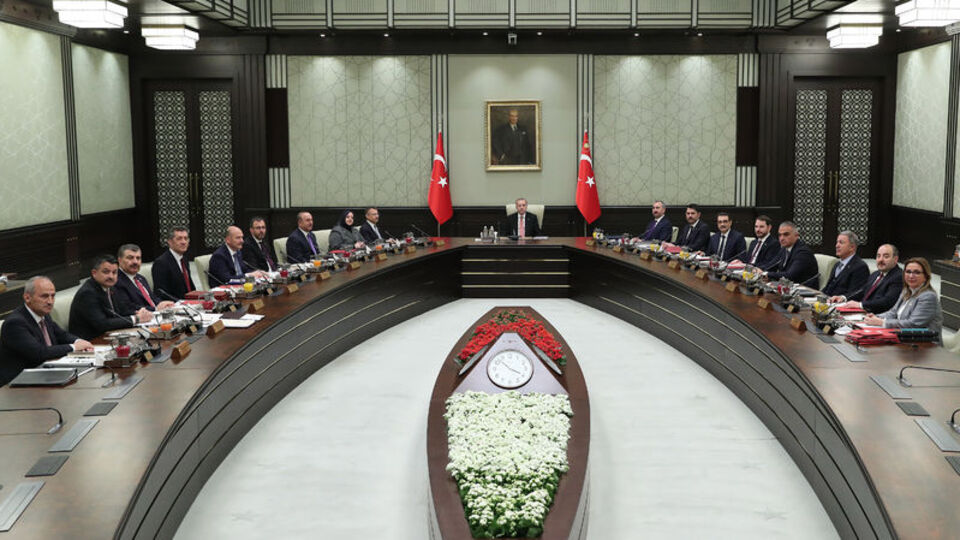 Cumhurbaşkanlığı Kabinesi toplandı