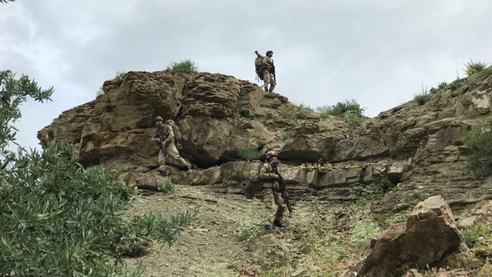 Van kırsalında teröristlere darbe!