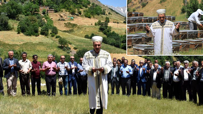 Van'daki arıcılardan bal duası!