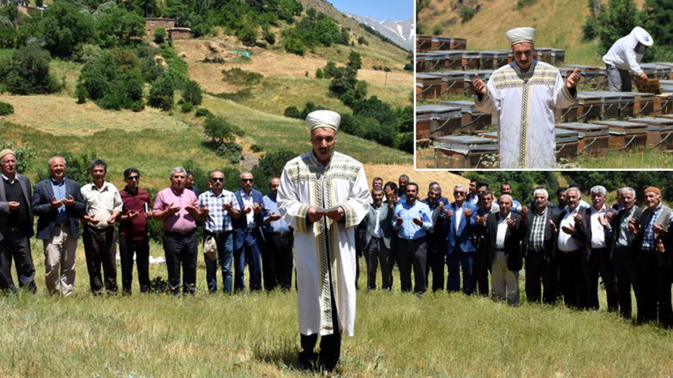 Van'daki arıcılardan bal duası!