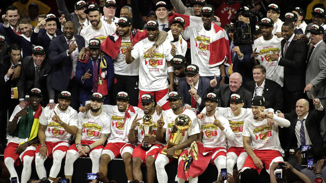 Raptors NBA tarihine geçti