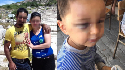 3 yaşındaki çocuğa kan donduran şiddet