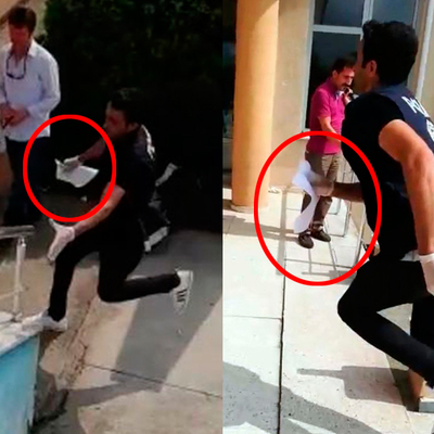 Öğrencinin yardımına polis yetişti