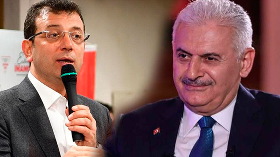 Ekrem İmamoğlu Binali Yıldırım canlı yayın başladı!