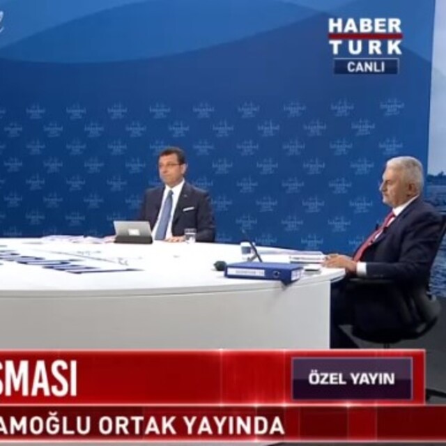 Ekrem İmamoğlu Binali Yıldırım canlı