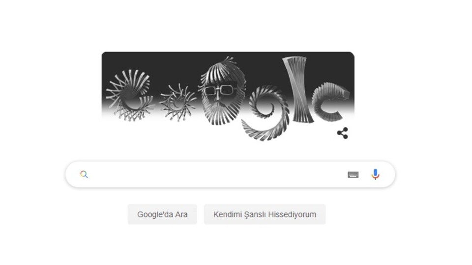 Google'den İlhan Koman Doodle'ı!
