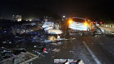 TIR kazaları TEM'i kâbusa çevirdi