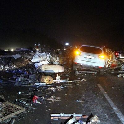 TIR kazaları TEM'i kâbusa çevirdi