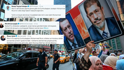 Mursi'nin vefatına taziye ve tepki mesajları yağdı!