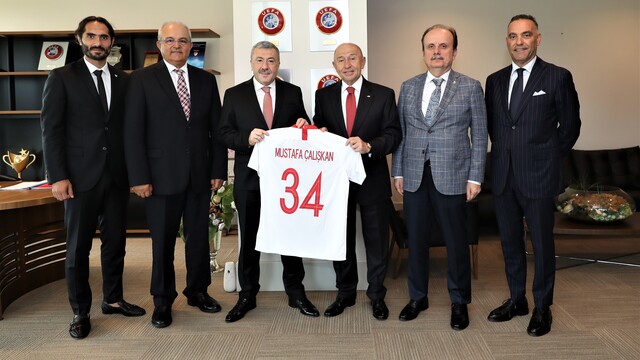Çalışkan'dan Özdemir'e ziyaret