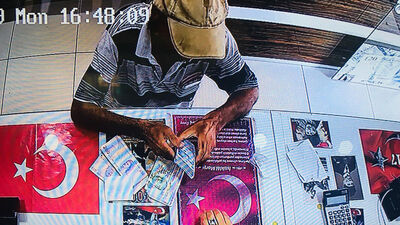 Döviz bürosundan çıktı, 32 bin lirayı havaya saçtı