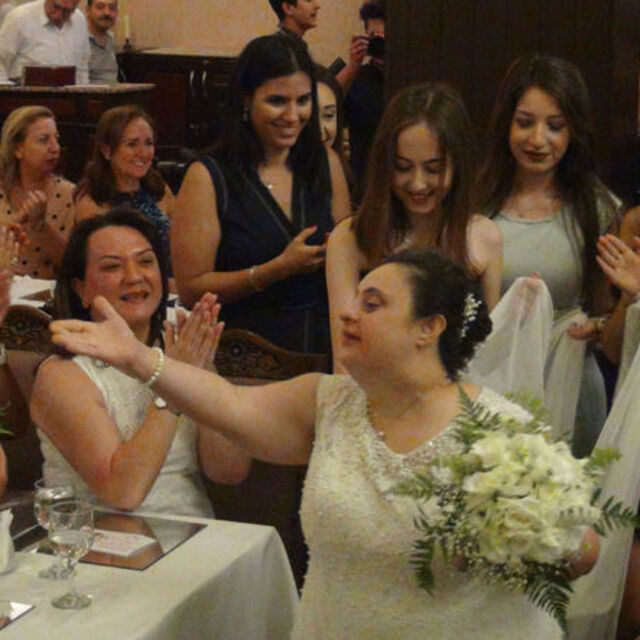 Gelin olma hayali gerçek oldu