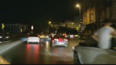 İstanbul'un göbeğinde maganda dehşeti