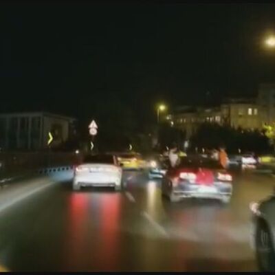 İstanbul'un göbeğinde maganda dehşeti