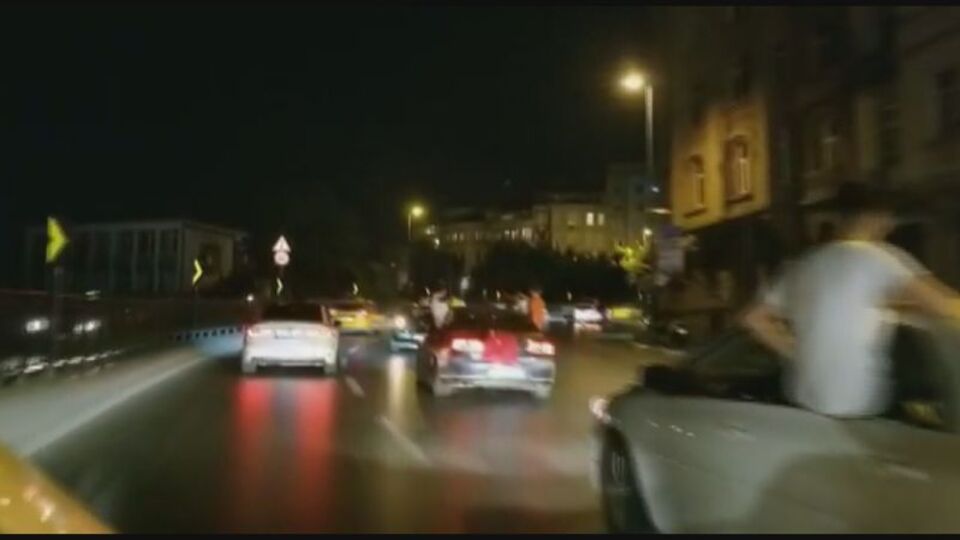 İstanbul'un göbeğinde maganda dehşeti