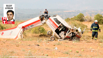 Eğitim uçağıyla ölüm uçuşu