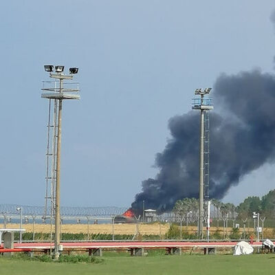 Botaş terminalinde yangın