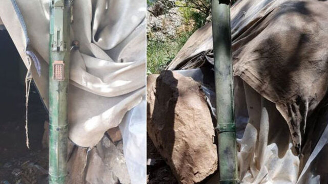 PKK sığınağında portatif füze bulundu