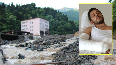 Sığındıkları markette felaketi yaşadılar!