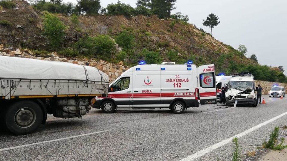 Muğla'da feci kaza!