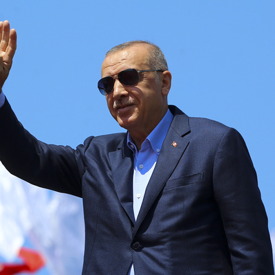Cumhurbaşkanı Erdoğan yabancı basın mensuplarıyla!