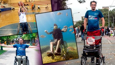 Alper'in dünyaya örnek olacak hikayesi! 'Bu bacaklar çalışacak arkadaş!'