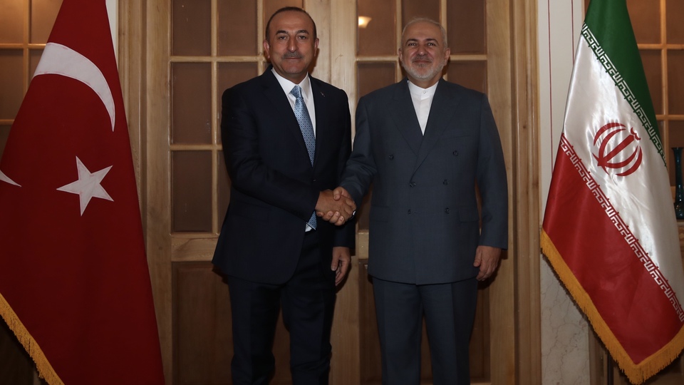 Çavuşoğlu, Zarif ile görüştü!