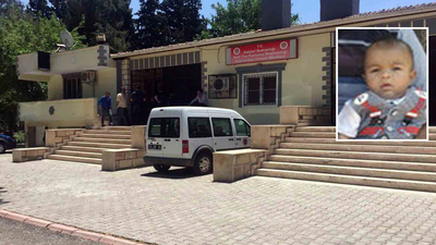 Korkunç! Üzerine mangal devrildi