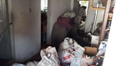 Çöp evin de böylesi!