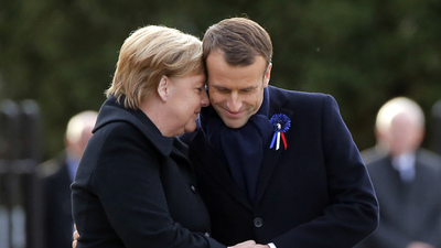 Merkel, Macron'dan destek bulamadı